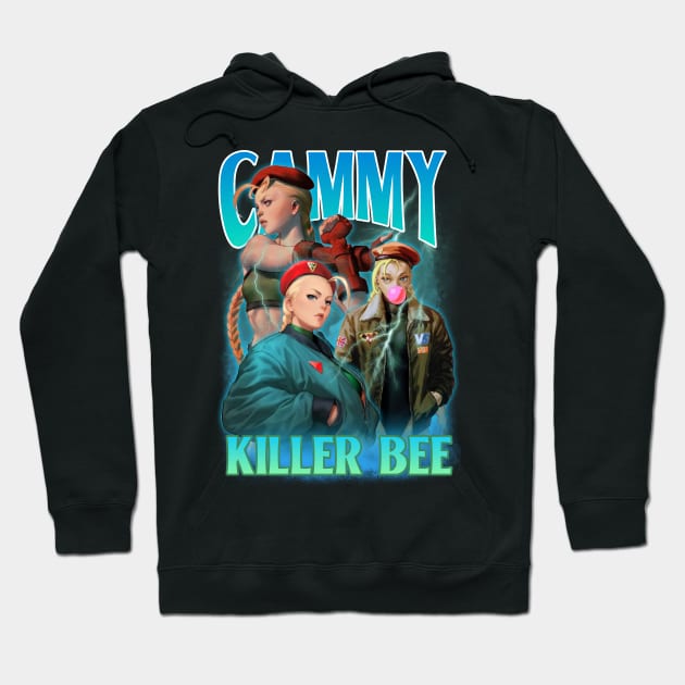 Bootleg Street Fighter Cammy Killer Bee Hoodie by clvndesign